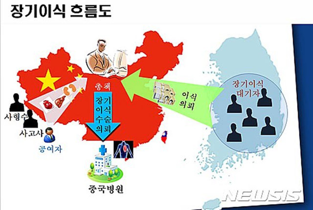 ▲ 2016년 9월 12일 부산지방경찰청은 중국과의 장기매매 수술을 알선하던 조직을 검거했다. 궈원구이 설명에 따르면, 이런 것도 중국 공산당의 BGY전략에 활용된다. ⓒ뉴시스. 무단전재 및 재배포 금지.