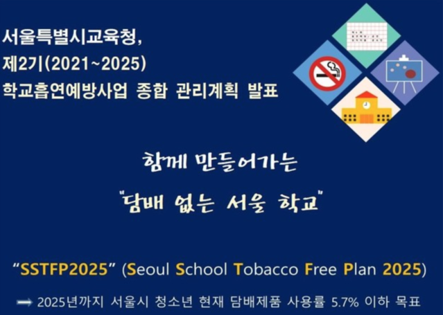 ▲ 서울시교육청은 14일, 2025년까지 궐련형 일반 담배와 전자담배의 청소년 사용률을 5.7% 이하로 줄이겠다는 목표를 제시했다. ⓒ뉴시스