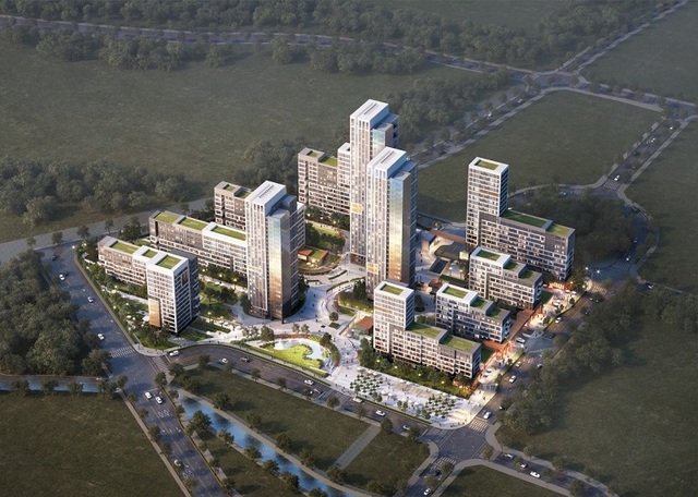 ▲ 서북부지구 공동주택용지 설계공모 당선작 조감도.ⓒ세종시