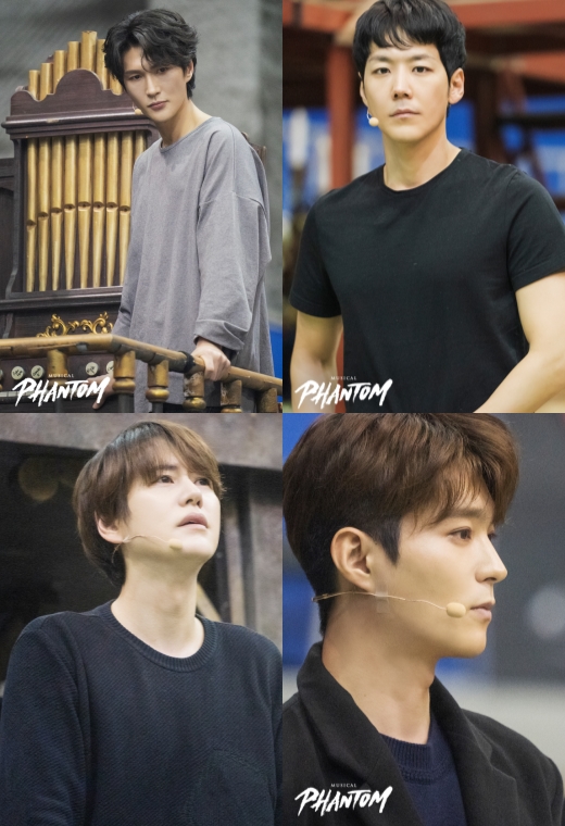 ▲ 뮤지컬 '팬텀' 연습실 현장.ⓒEMK뮤지컬컴퍼니