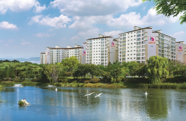 ▲ 전주 하가 '사랑으로 부영' 단지 전경. ⓒ부영