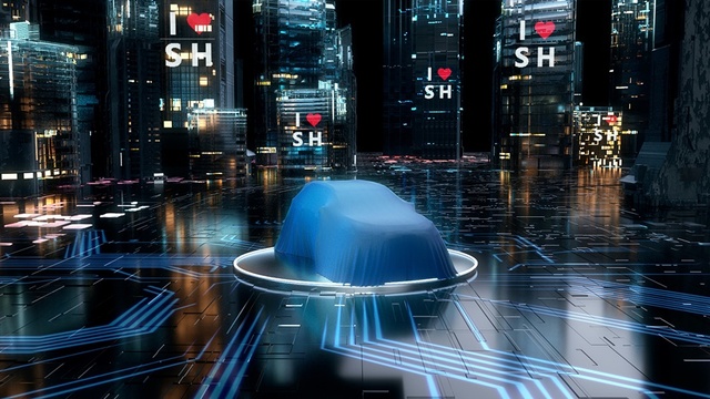 ▲ 다음 달 열리는 상하이 모터쇼에서 공개될 토요타의 첫 전기 자동차 ⓒ토요타