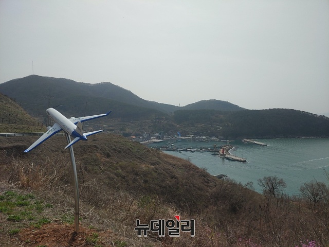 ▲ 대항전망대에서 바라본 가덕도의 모습. ⓒ뉴데일리 DB