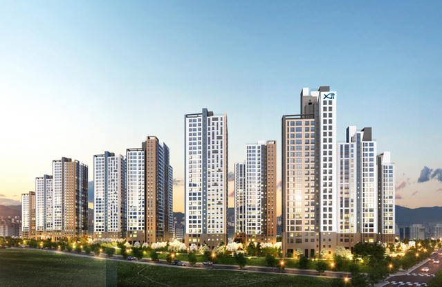 ▲ 북수원자이 렉스비아 투시도. ⓒ GS건설