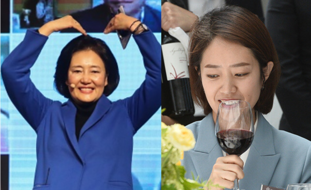 ▲ 박영선 더불어민주당 서울시장후보, 고민정 민주당 의원. ⓒ뉴데일리 DB