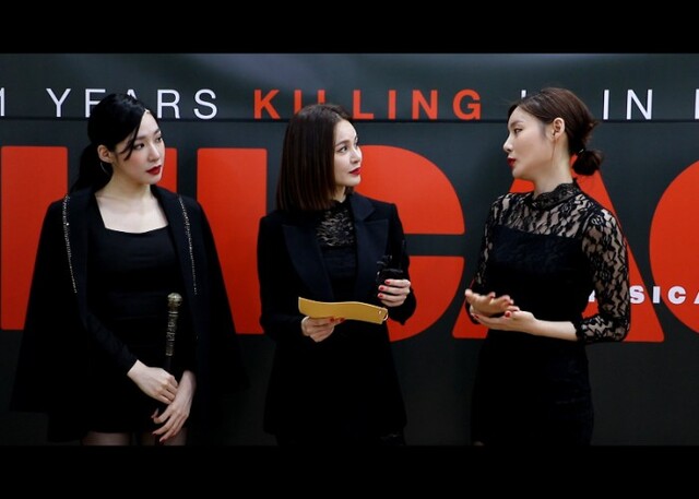 ▲ '오늘도 전석매진'에 출연하는 뮤지컬 '시카고'의 록시 하트 배우들.ⓒ인터파크