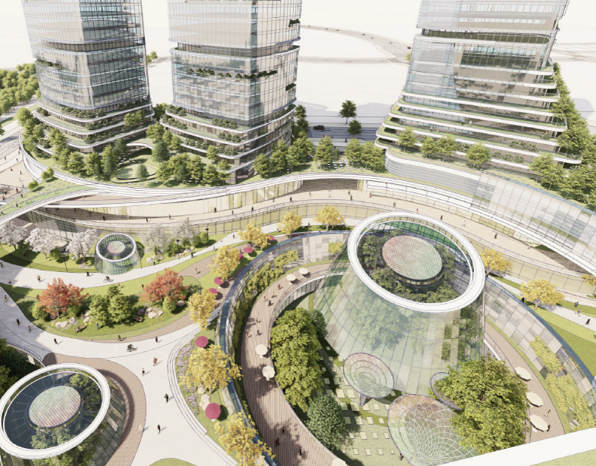 ▲ 위례신도시 길병원 조감도. ⓒ SH공사