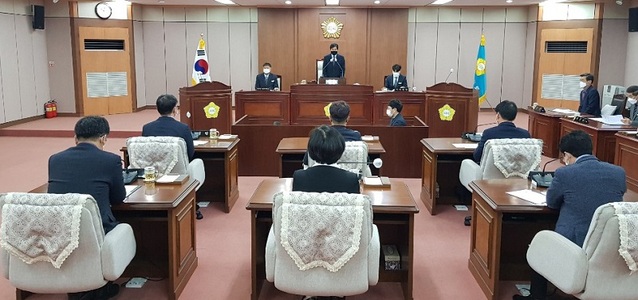 ▲ 22~30일까지 열리는 증평군의회 임시회.ⓒ증평군의회