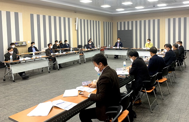 ▲ 경주시청 대회의실에서 신교통수단 도입 타당성조사 연구용역 최종보고회를 가졌다.ⓒ경주시