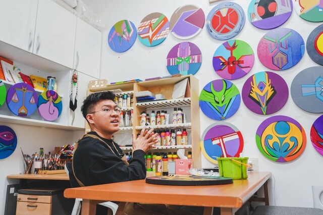 ▲ '2020 효성과 함께하는 올해의 작가상'에 선정된 한승민 서양화 작가.(ⓒ서울문화재단