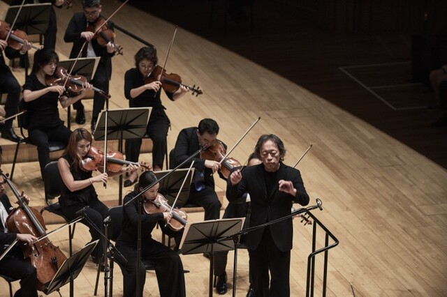 ▲ 정명훈 & 원 코리아 오케스트라.ⓒ롯데문화재단