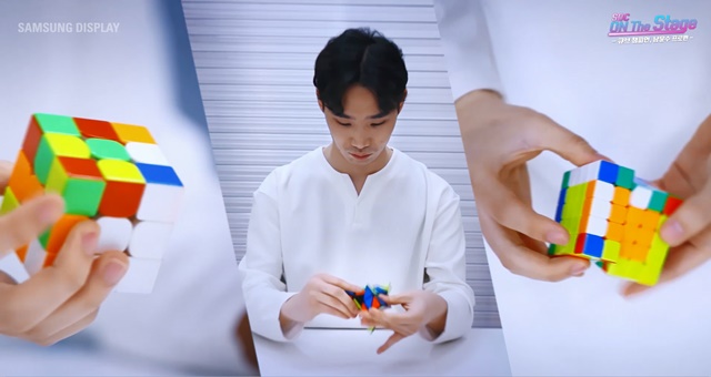 ▲ 삼성디스플레이가 제작해 유튜브를 통해 공개한 임직원 재능 발굴 온라인 무대. ⓒ삼성디스플레이