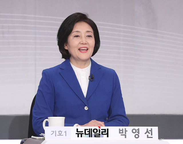 ▲ 박영선 더불어민주당 서울시장 후보.ⓒ이종현 기자