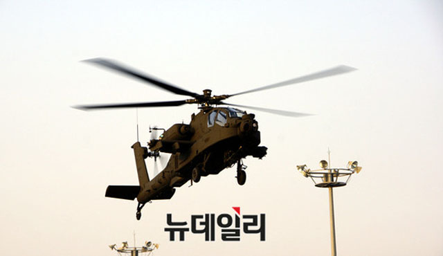▲ 한국군의 AH-64E 아파치 가디언. ⓒ뉴데일리 DB.