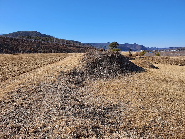 ▲ 의성군 윤암리 고분 전경.ⓒ의성군