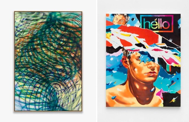 ▲ (좌)카타리나 그로세 'o.T. ,2007', (우)노버트 비스키'Apokyph, 2020'.ⓒMCM