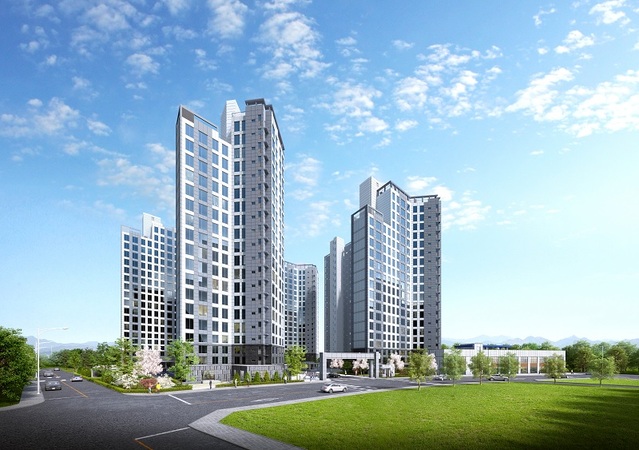 ▲ 일군 스위트클래스 강경 투시도.ⓒ일군토건