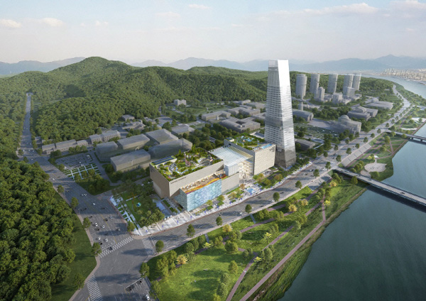 ▲ 올 하반기 완공 예정인 사이언스콤플렉스 조감도.ⓒ신세계그룹