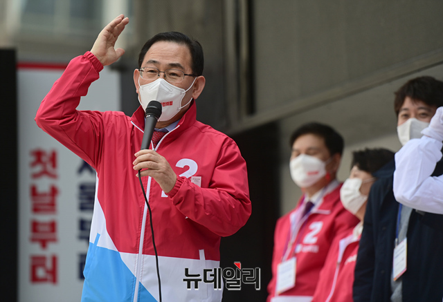 ▲ 주호영 국민의힘 원내대표.ⓒ정상윤 기자