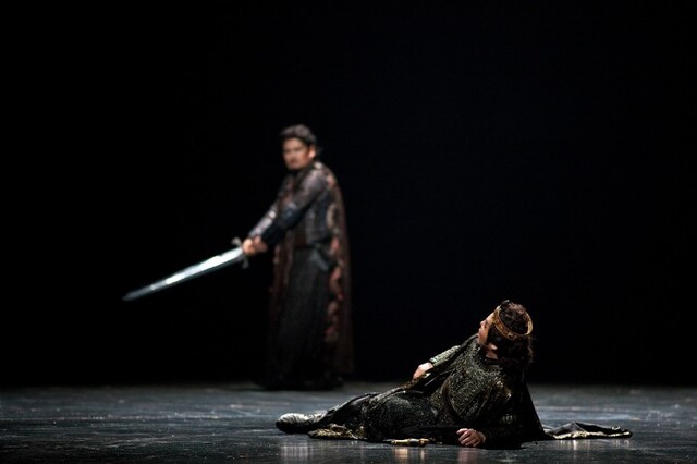 ▲ 오페라 '맥베스' 공연 장면.ⓒ국립오페라단