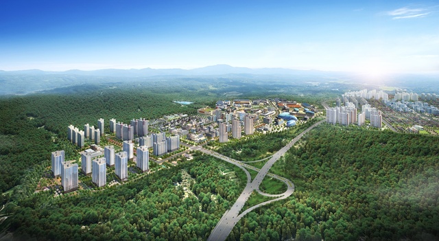 ▲ 대구경북경제자유구역청은 4월 13일 오후 2시 포항시청에서 최삼룡 대구경북경제자유구역청장, 이강덕 포항시장, 정해종 포항시의회 의장, 김원묵 ㈜바이오파머 대표이사 등 20명이 참석한 가운데, 의약 및 약학 연구개발업체인 ㈜바이오파머와 460억 규모의 투자 양해각서를 체결했다.ⓒ대경경자청