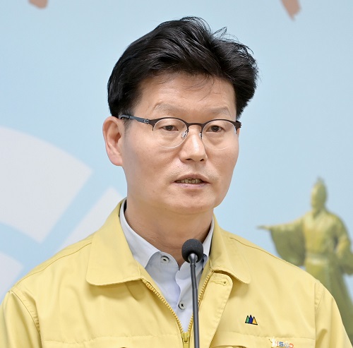 ▲ 김정섭 공주시장.ⓒ공주시