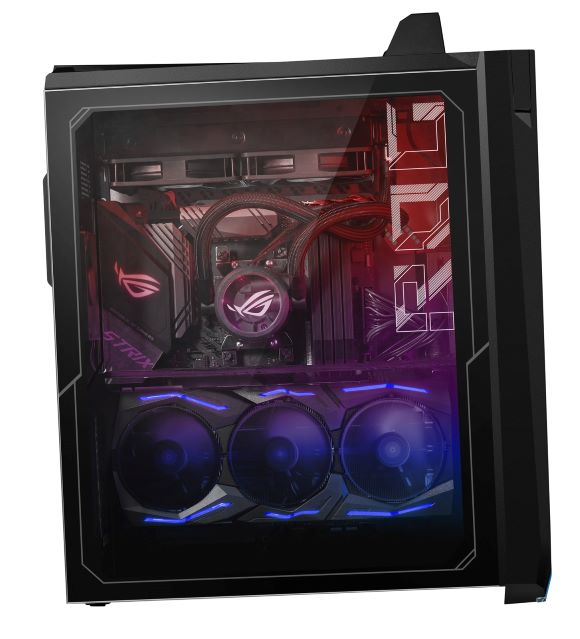 ▲ 엔비디아 지포스 RTX 30 시리즈 GPU를 탑재한 ASUS 고성능 게이밍 데스크톱.ⓒASUS