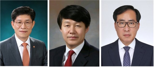 ▲ 왼쪽부터 국토부 노형욱, 노동부 안경덕, 해수부 박준영 후보자.ⓒ연합뉴스