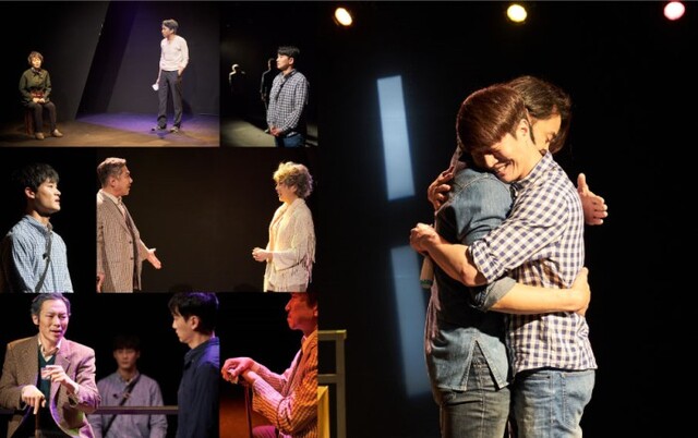 ▲ 연극 '나와 할아버지' 공연 장면.ⓒ공연배달서비스 간다