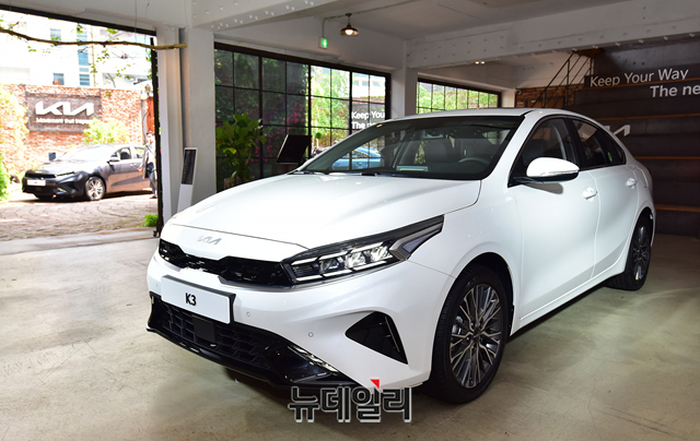 ▲ 뉴 K3 ⓒ정상윤 기자