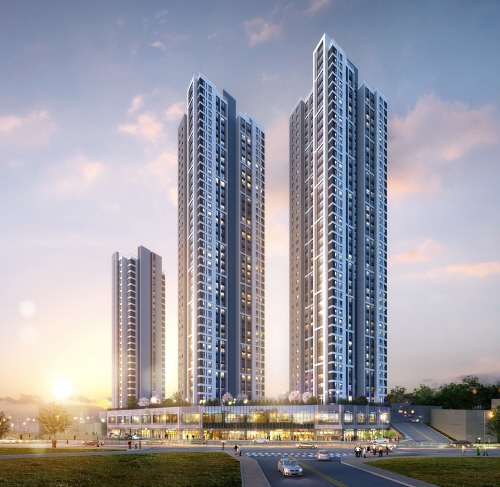 ▲ 인천 미추홀구 용현3 가로주택정비사업 투시도. ⓒ DL이앤씨