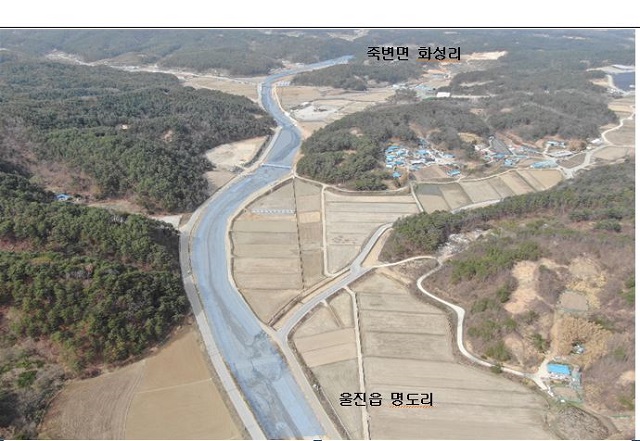 ▲ 울진군 화방천·망양천 개선복구사업 사진.ⓒ울진군