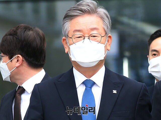 ▲ 이재명 경기지사. ⓒ뉴데일리DB