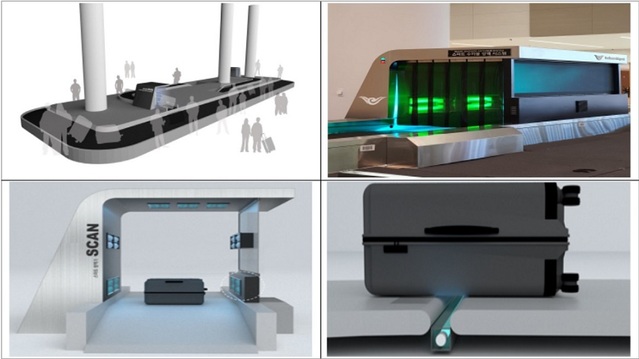 ▲ 인천공항 수하물 스마트 방역 시스템 개념도.ⓒ인천공항공사