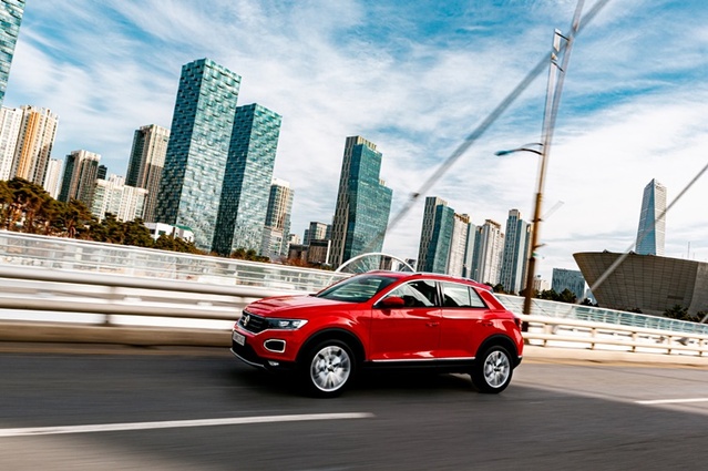 ▲ 스포츠유틸리티차(SUV) ‘티록’ ⓒ폭스바겐