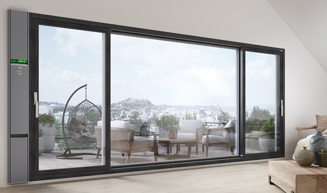 ▲ 'LG Z:IN 창호 수퍼세이브 7'이 시공된 거실 공간. ⓒLG하우시스