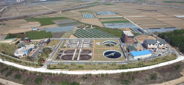 ▲ 경주시 안강하수처리장 전경.ⓒ경주시