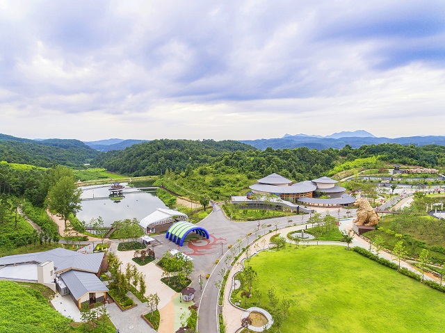 ▲ 삼국유사테마파크 전경.ⓒ군위군