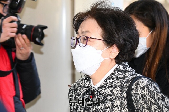 ▲ 김은경 전 환경부장관. ⓒ권창회 기자
