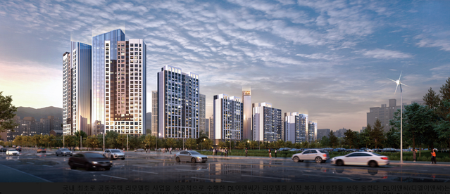 ▲ 산본 우륵아파트 리모델링 투시도. ⓒ DL이앤씨