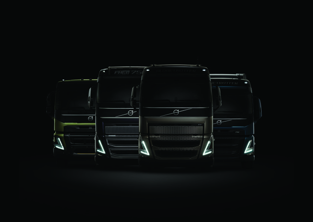 ▲ 신형 FH16, FH, FM, FMX ⓒ볼보트럭코리아