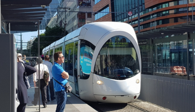 ▲ 프랑스 트램 '리웅 디자인.ⓒ대전시