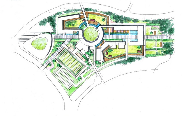 ▲ 세종시 캠퍼스 고등학교 설립 계획도.ⓒ세종교육청