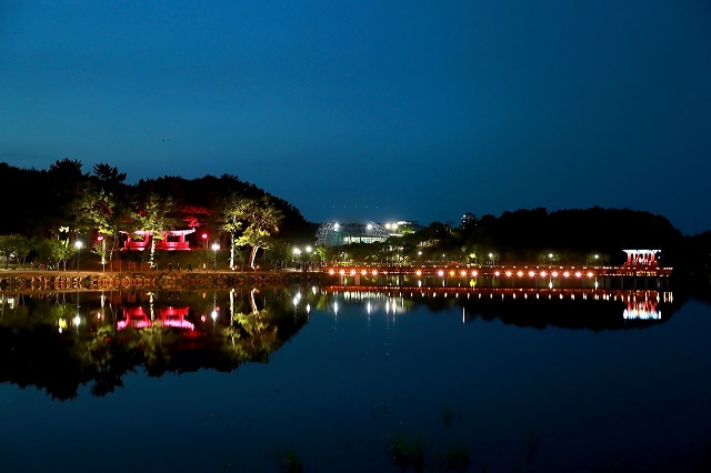 ▲ 울진군 연호근린공원 전경.ⓒ울진군