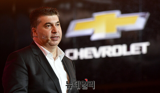 ▲ 카허 카젬 한국GM 사장 ⓒ뉴데일리DB