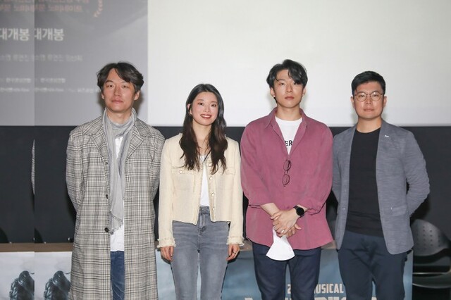 ▲ 왼쪽부터 임현수·김수하·양희준·이경수 배우.ⓒPL엔터테인먼트