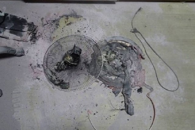 ▲ 대전소방본부가 5월부터 발생하기 시작하는 선풍기 화재를 예방하기 위해 사용자의 각별한 관심과 각별한 주의를 당부했다. 선풍기 화재 모습.ⓒ대전시