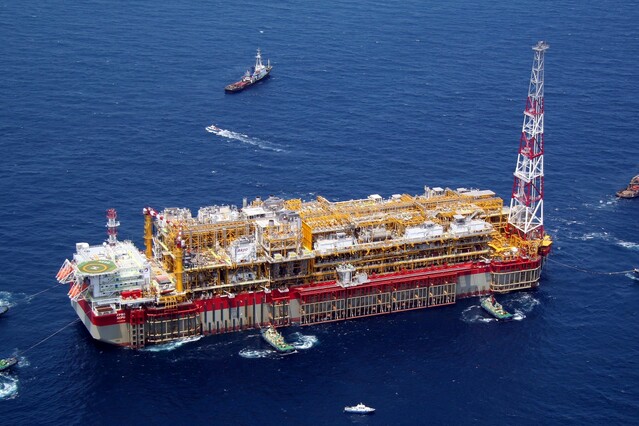 ▲ 부유식 원유생산저장하역설비(FPSO) ⓒ현대중공업그룹
