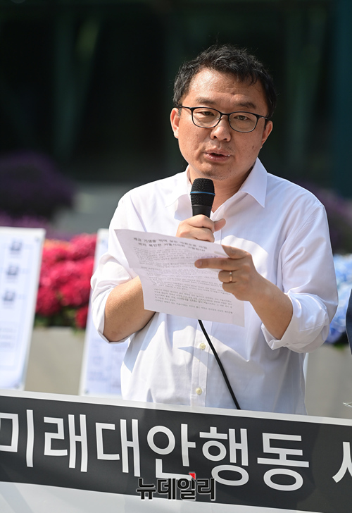 ▲ 민경우 미래대안행동 공동대표. ⓒ정상윤 기자
