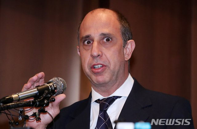 ▲ 토마스 오헤아 퀸타나 유엔 북한인권특별보고관. ⓒ뉴시스. 무단전재 및 재배포 금지.